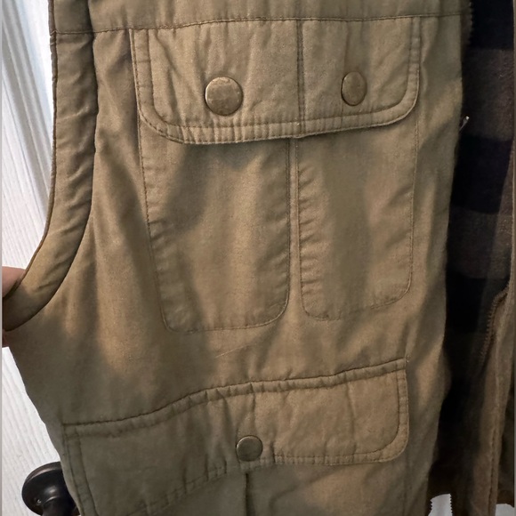 Eagles Ridge Outfitters Mens  Flannel Lined Vest -(Fishing / Hunting) - Picture 7 of 9